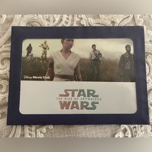 NIB Disney Movie Club Exclusive Star Wars Rise of Skywalker LE Lithograph